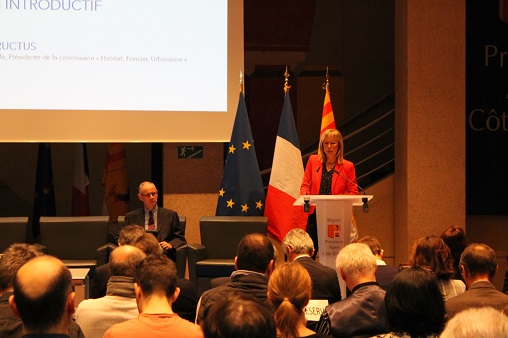 Ouverture de la conférence par Arlette Fructus et Stéphane Bouillon 