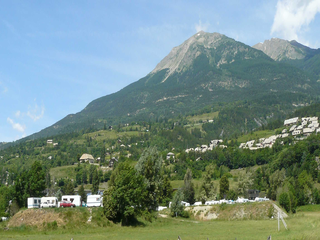 Paysage dégradé à Embrun. (© Joël Bourideys/DREAL PACA)